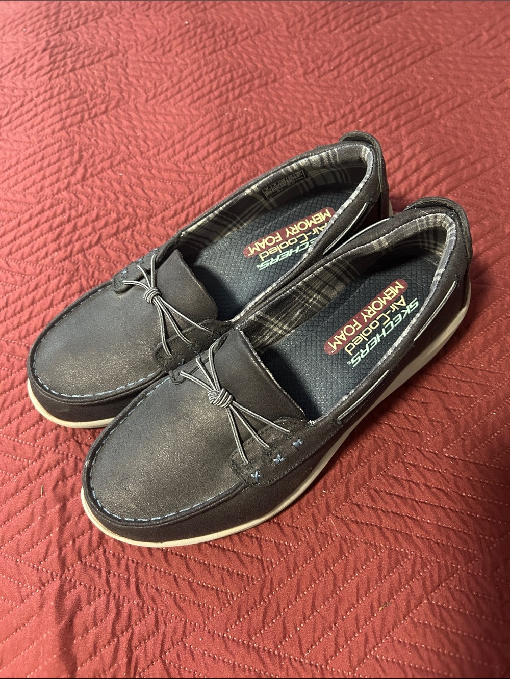 Skechers slip-on boat shoes